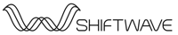 horizontal white Shiftwave logo (1)